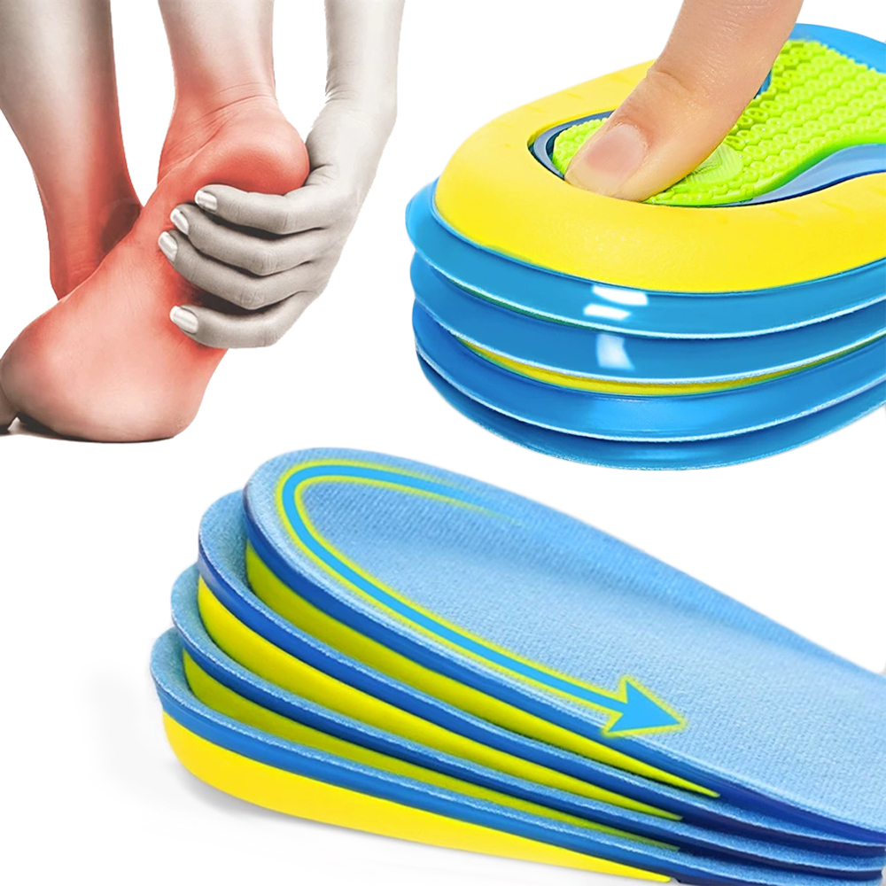 Men'S Shoes For Plantar Fasciitis - Silicone Heel Cups for Heel Spur