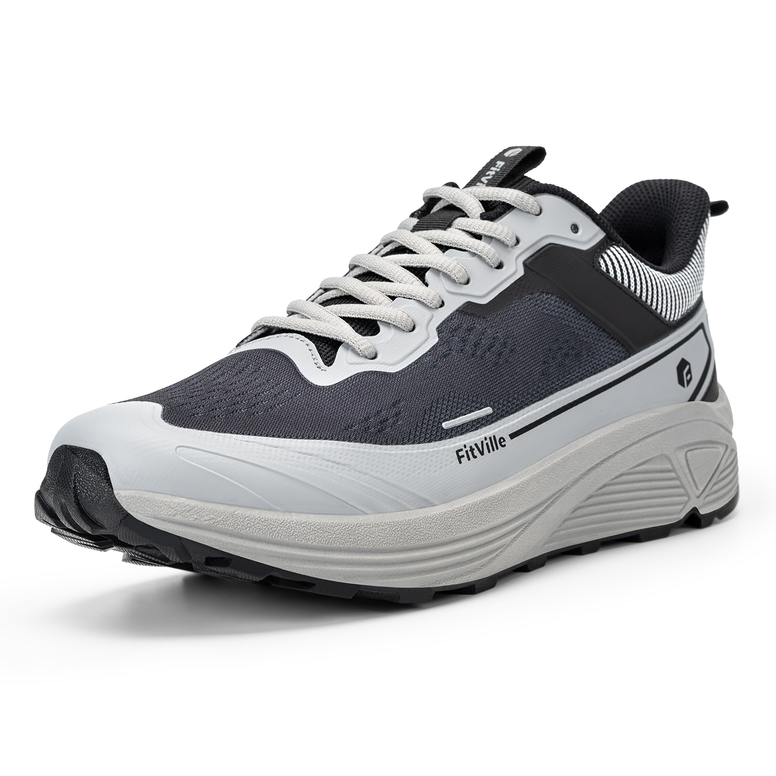 Men'S Shoes V5 Rnr - FitVille Wide Sports Shoes Wear Resistant