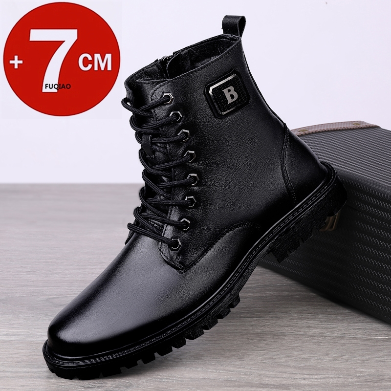 Men's Genuine Leather Elevator - Men'S Shoes With Height Increase review and price