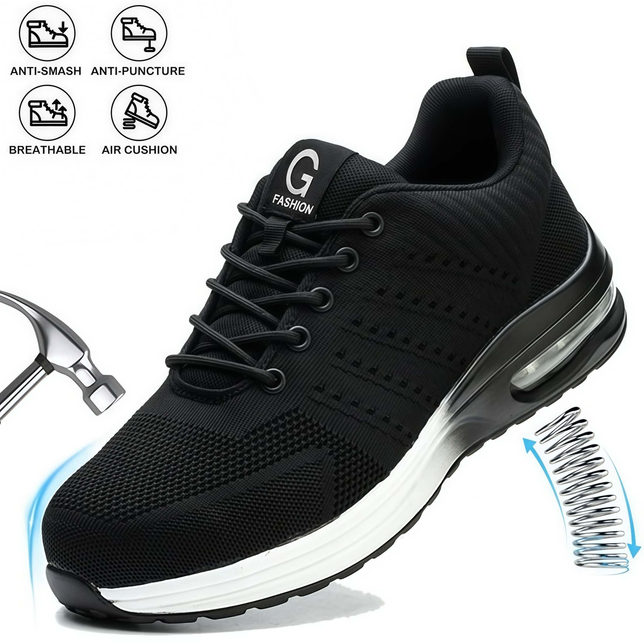 Indestructible Safety Shoes Fo - Men'S Shoes With Platform review and price