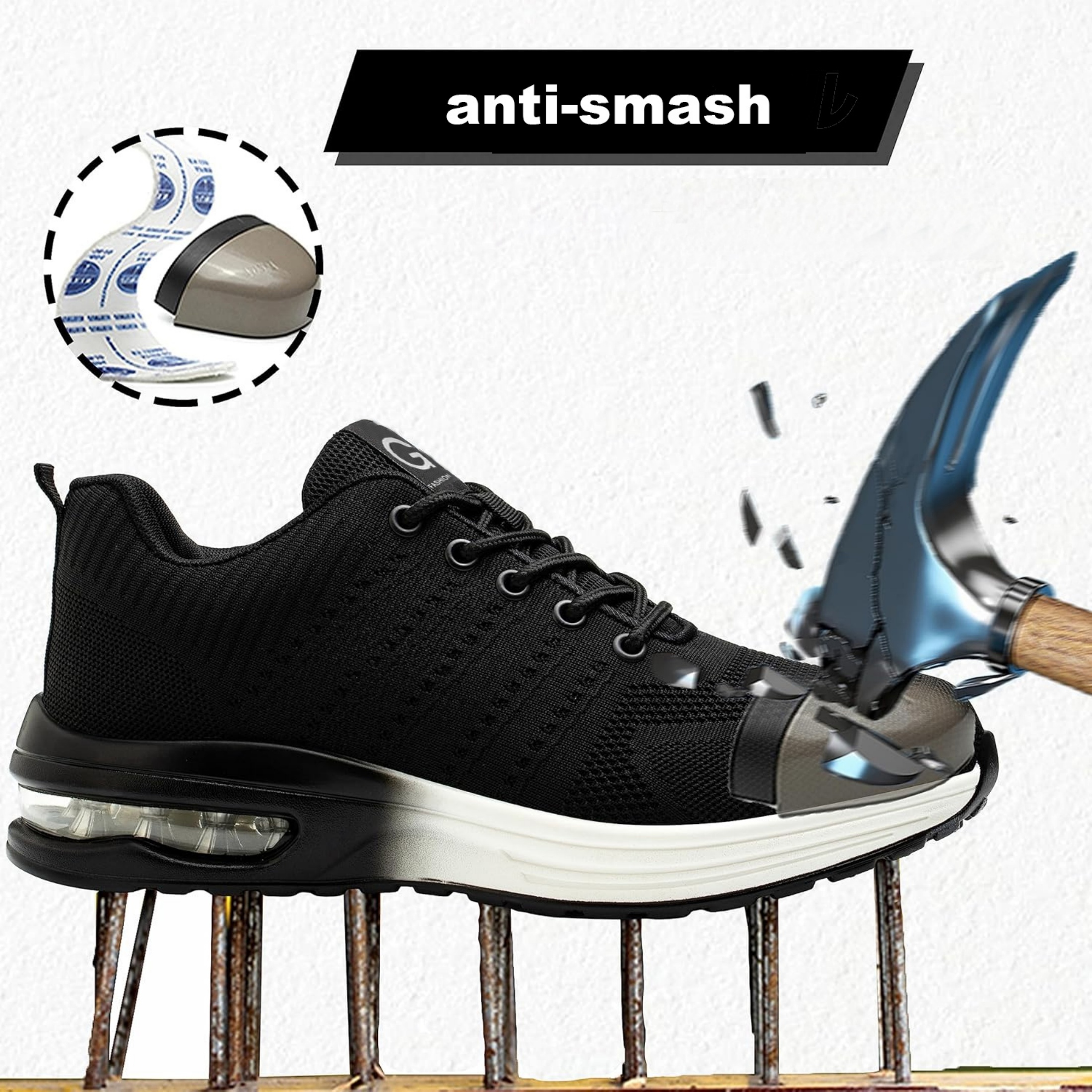 Indestructible Safety Shoes Fo - Men'S Shoes With Platform review and price