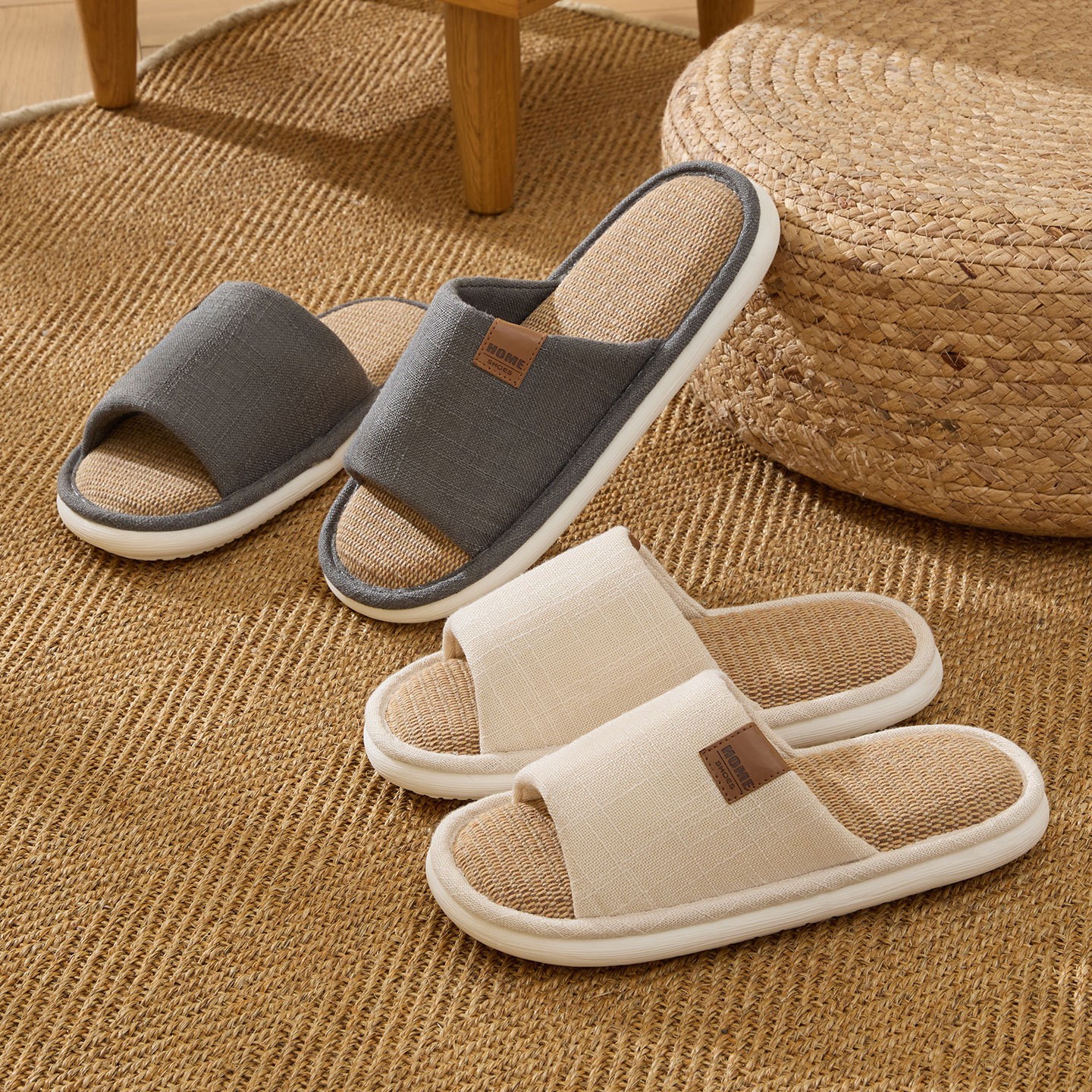 New Linen Women Slippers Comfo - Men'S Shoes With Platform review and price