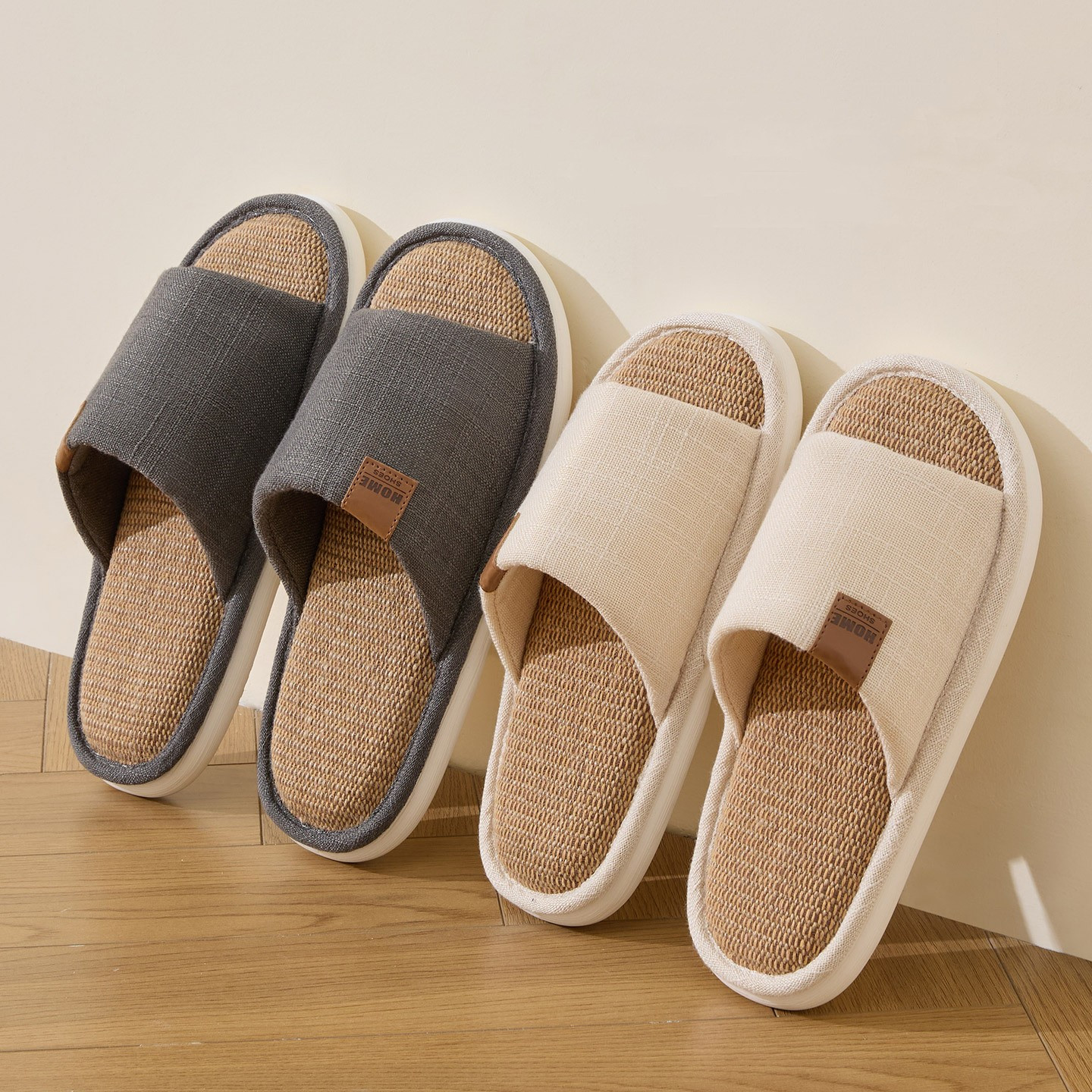 New Linen Women Slippers Comfo - Men'S Shoes With Platform review and price