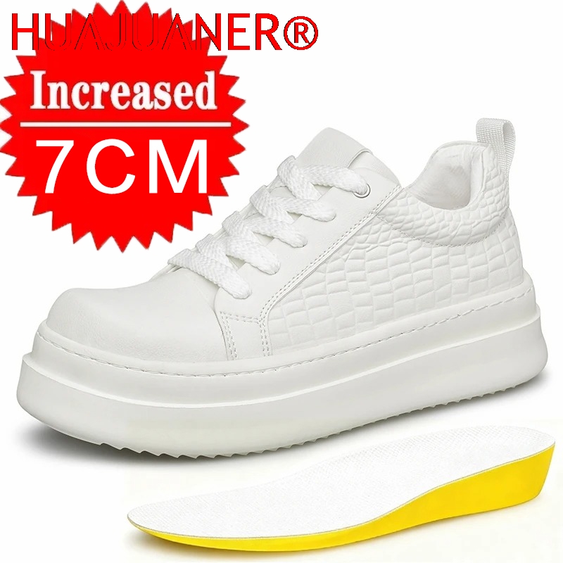 Men's Leather Elevator Shoes 7 - Men'S Shoes With Height Increase review and price