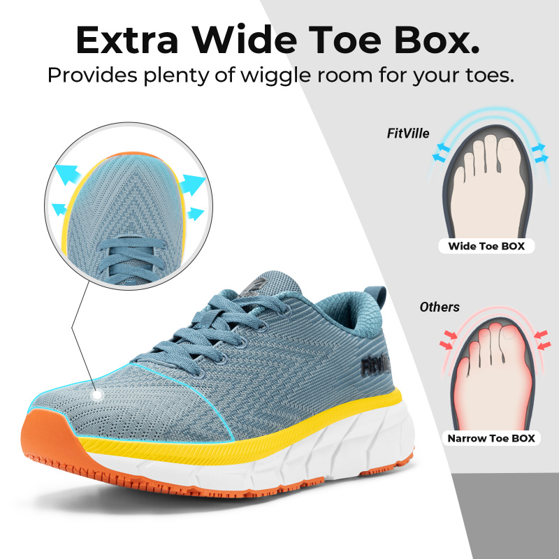 FitVille Wide Toe Box Men'S Sh - Men'S Shoes For Wide Feet review and price