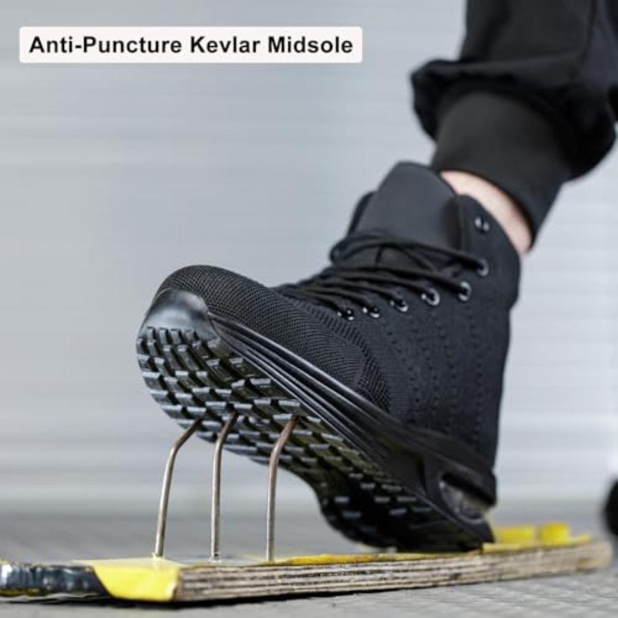 Steel Toe Work Boots for Men o - Men'S Shoes For Tennis review and price