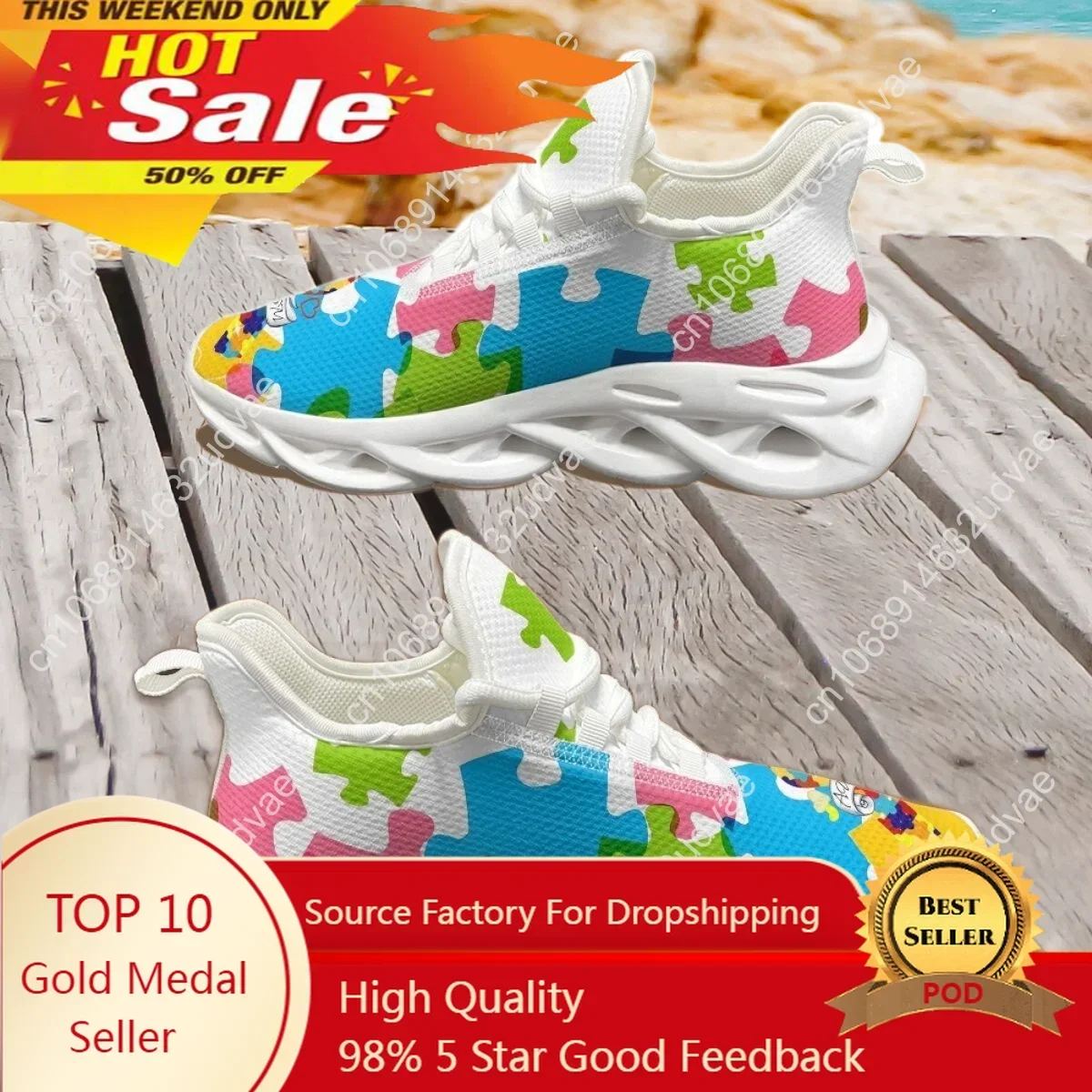 Autism Awareness Sports Runnin - Men'S Shoes With Platform review and price