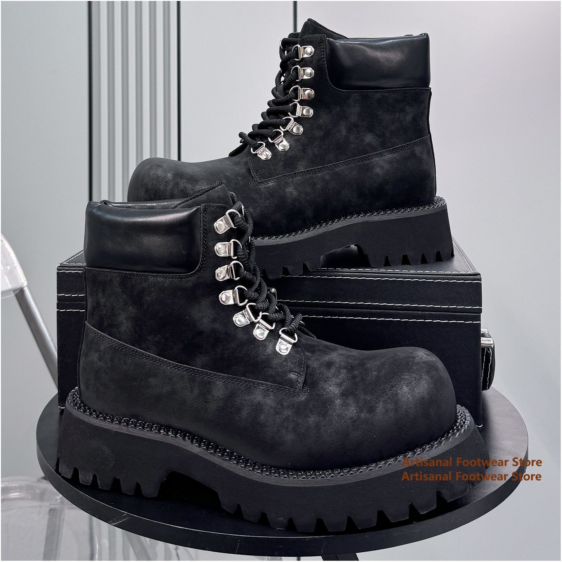 Thick-Soled High Top Men's Boo - Men'S Shoes With Height Increase review and price