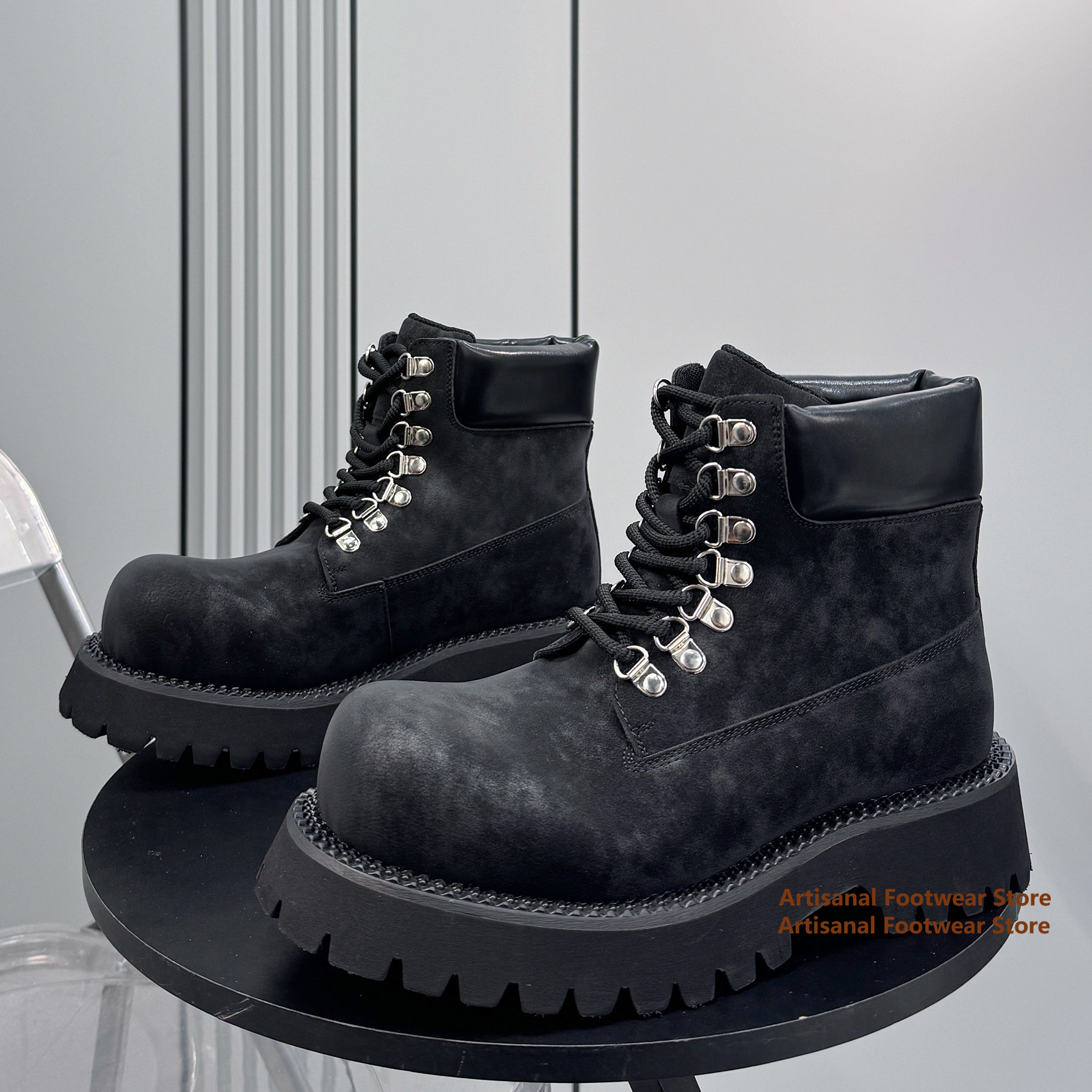Thick-Soled High Top Men's Boo - Men'S Shoes With Height Increase review and price
