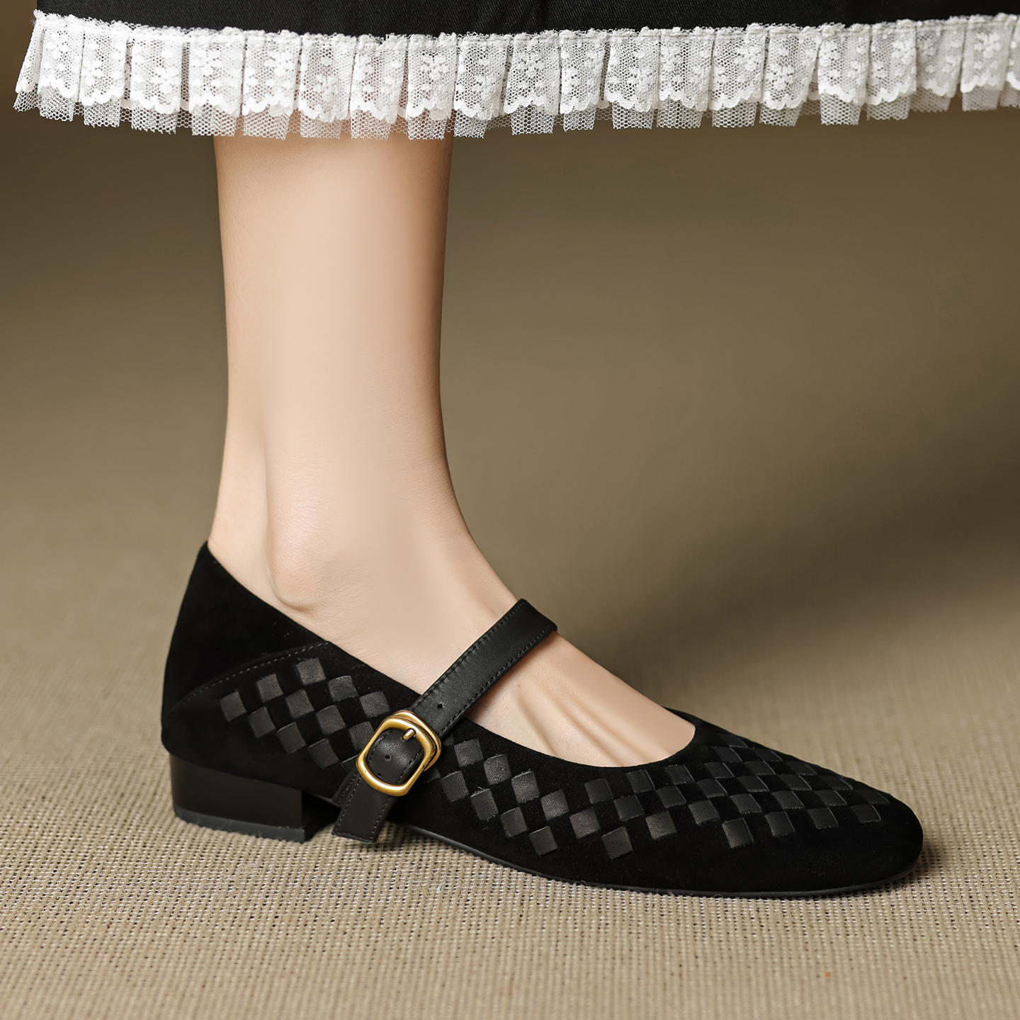 Handmade Genuine Woven Texture - Shoes Heels Men review and price