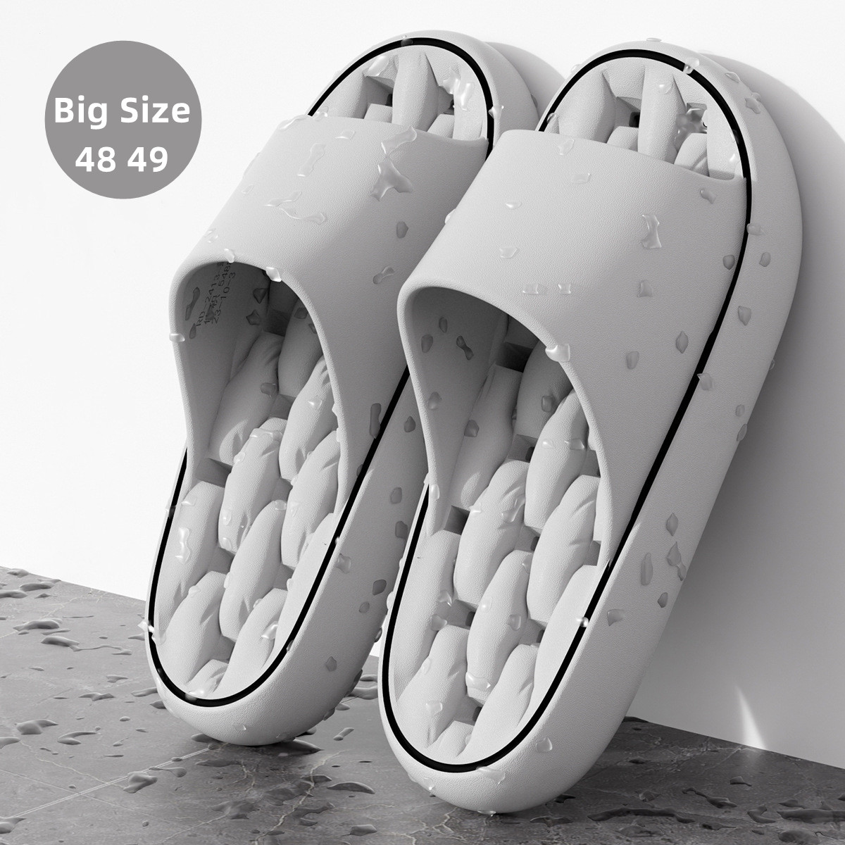 Big Size 48 49 Bathroom Slippe - Men'S Shoes With Platform review and price