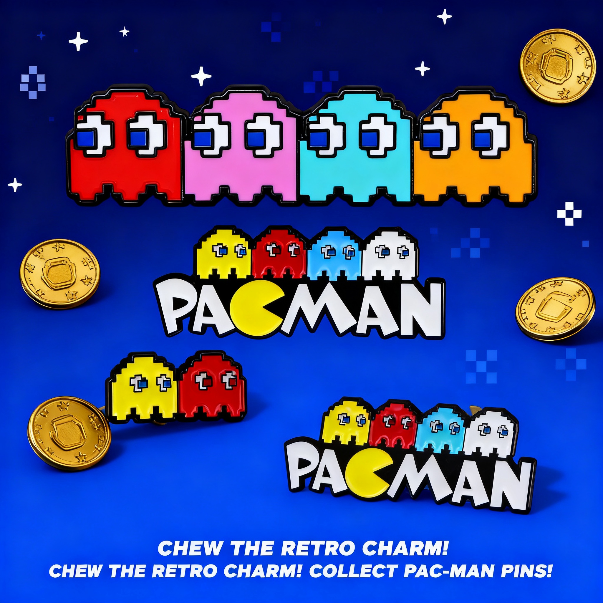 Pac-Man Game Brooch Pin Badge  - Men'S Shoes Brogues review and price