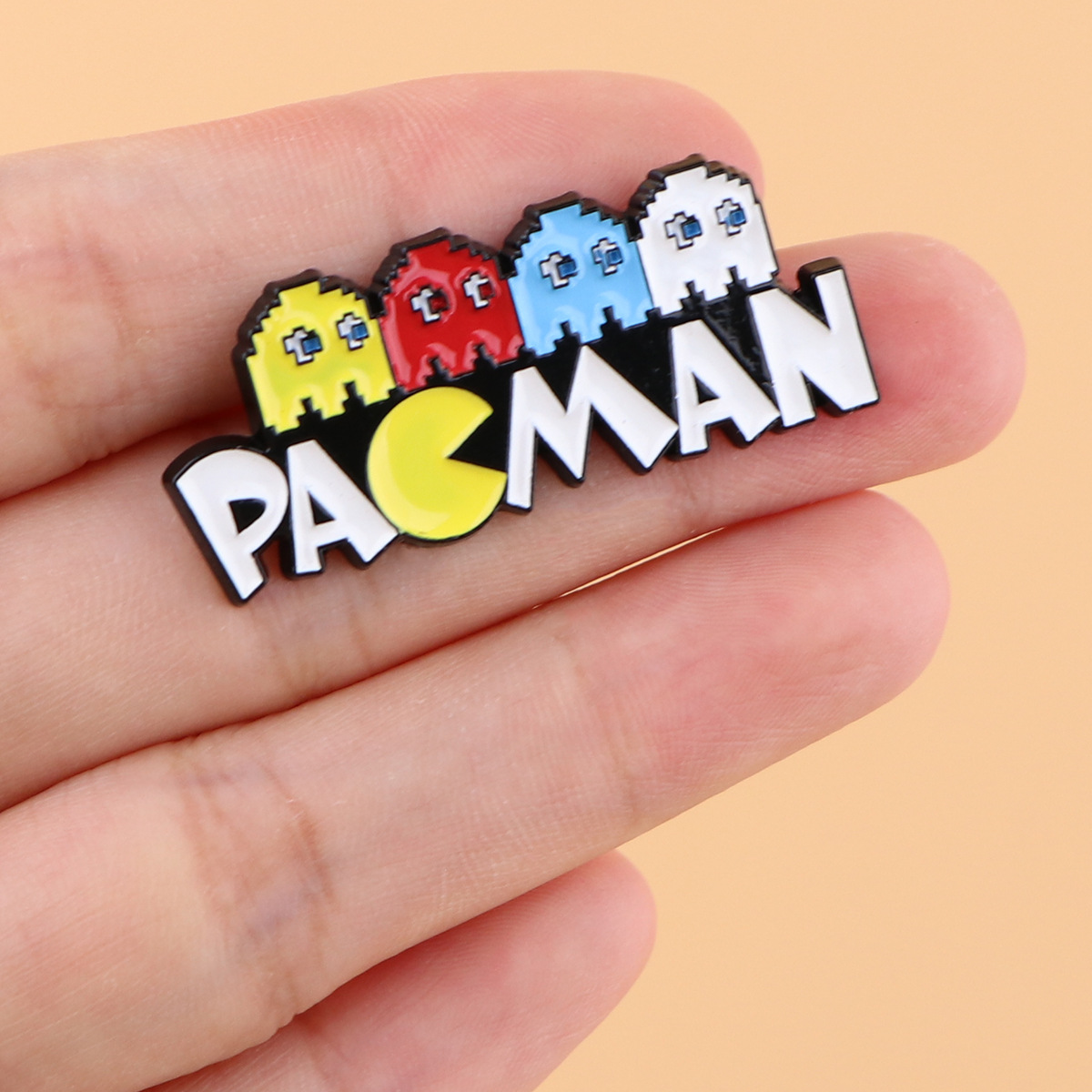 Pac-Man Game Brooch Pin Badge  - Men'S Shoes Brogues review and price