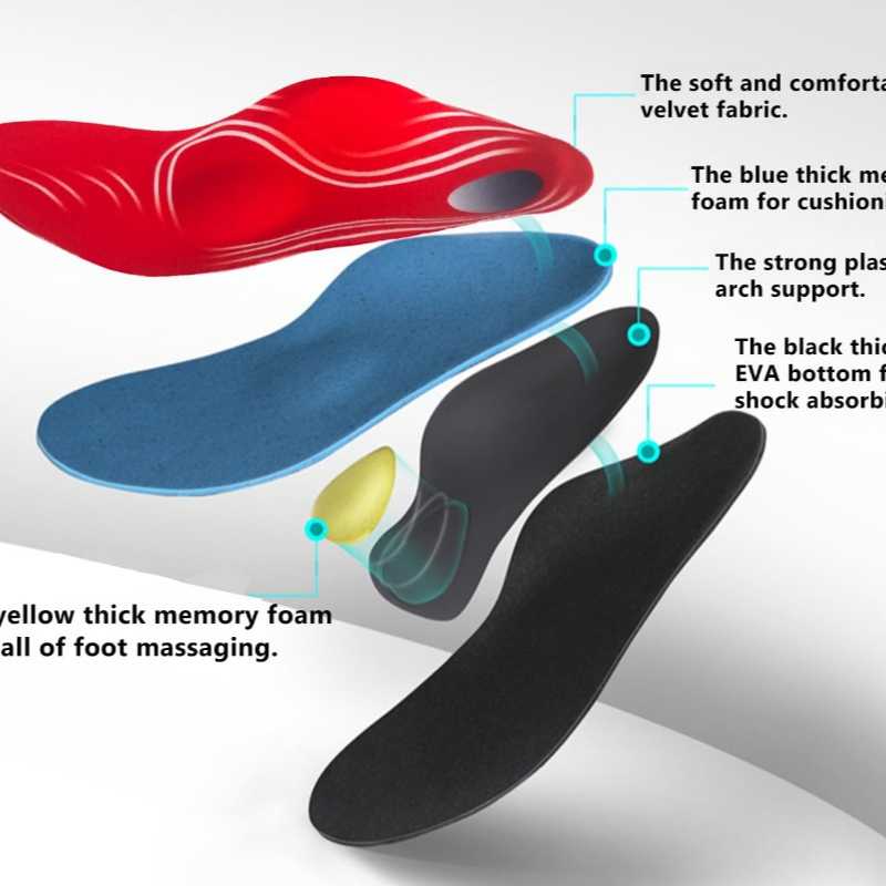 Memory Foam Insole for Men Red - Men'S Shoes For Plantar Fasciitis review and price